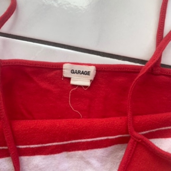 RED GARAGE TANK TOP - Picture 5 of 5